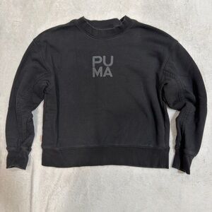 PUMA Women's Charcoal Crew Neck Sweater